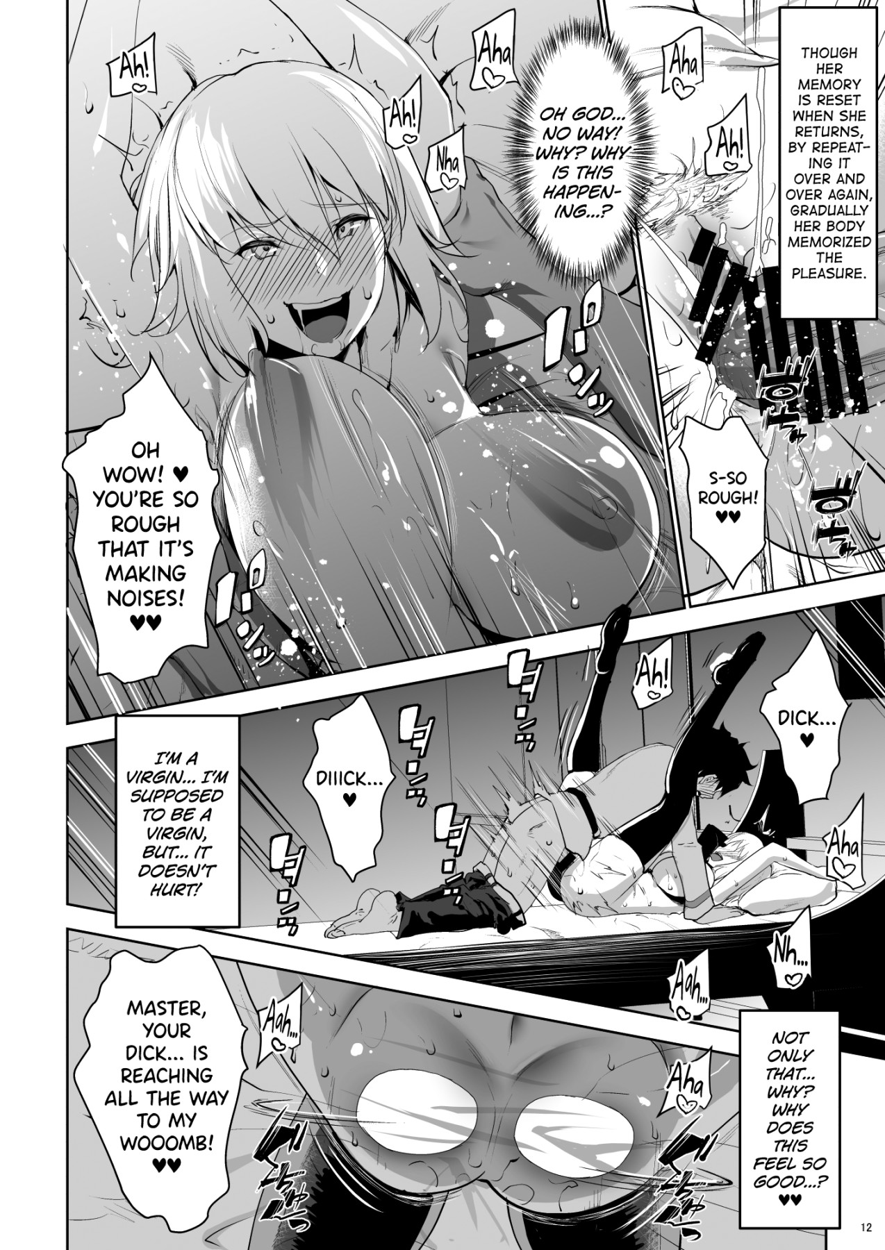 Hentai Manga Comic-Sapohame Jeanne-Read-9